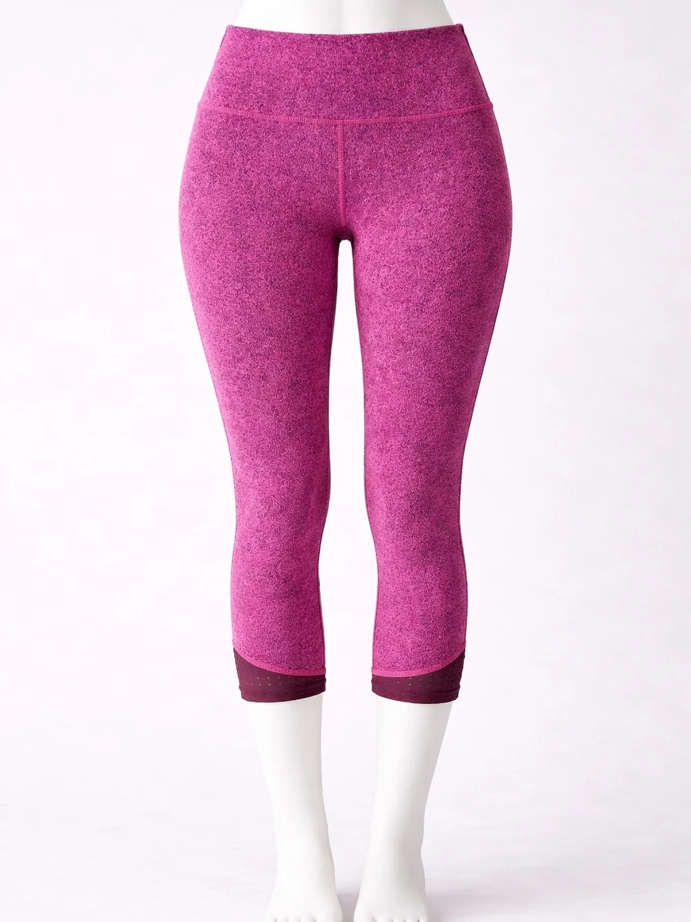 lululemon athletica Purple Heathered Capri Leggings
